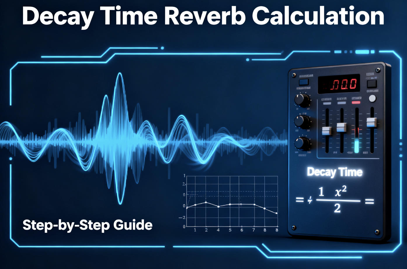 How to calculate decay time reverb - RT60 calculation guide